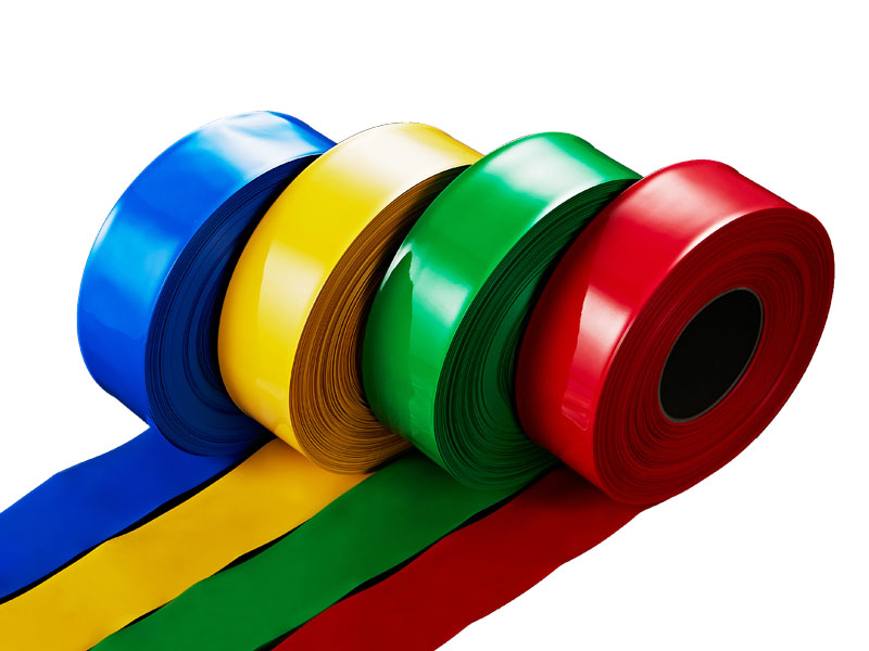 Película retráctil de PVC de color